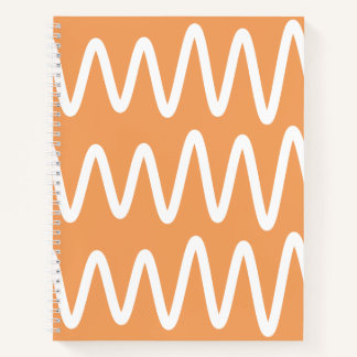Wave No. 3 - Notebook (Terracotta) Notitieboek