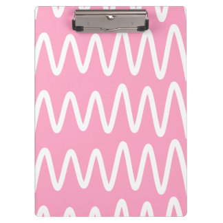 Wave No. 6 - Clipboard (Flamingo Pink) Klembord