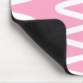 Wave No. 6 - Muismat (Flamingo Roze) (Hoek)