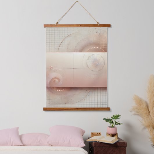 Wave of Form Hangend Wandkleed (Slaapkamer)