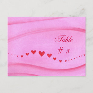 Wave of Red Hearts Briefkaarten