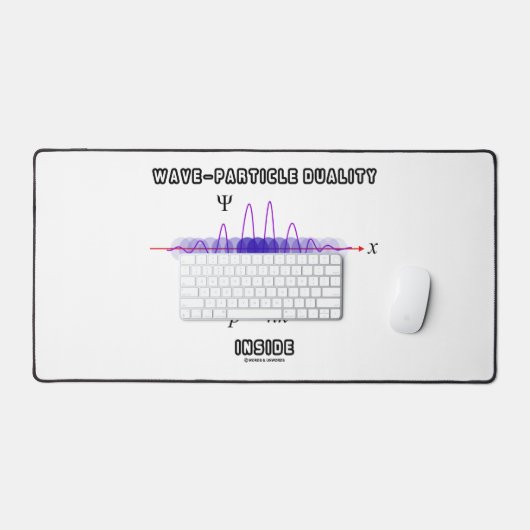 Wave-Particle Duality Inside Unassurance Principle Bureaumat (Keyboard & Muis)