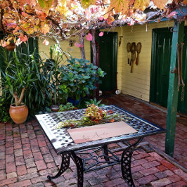 Wave pastel roze rose kleur gradiënt bloemnaam bureaumat