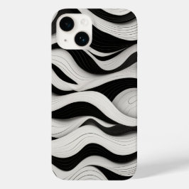 Wave Pattern Line Art Case-Mate iPhone 14 Hoesje