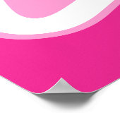 Wave Pink Hoe oud waren mama en papa Fotospel Poster (Hoek)