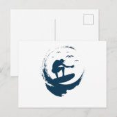 Wave Rider Briefkaart (Voorkant / Achterkant)