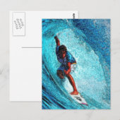 WAVE RIDER BRIEFKAART (Voorkant / Achterkant)