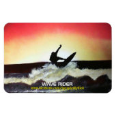 Wave Rider Magneet (Horizontaal)