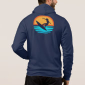 Wave Rider: Surfavontuur wacht op u Hoodie (Achterkant)