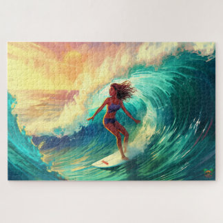 Wave Rider: Surven omhoog Legpuzzel