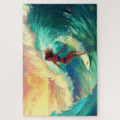 Wave Rider: Surven omhoog Legpuzzel (Verticaal)