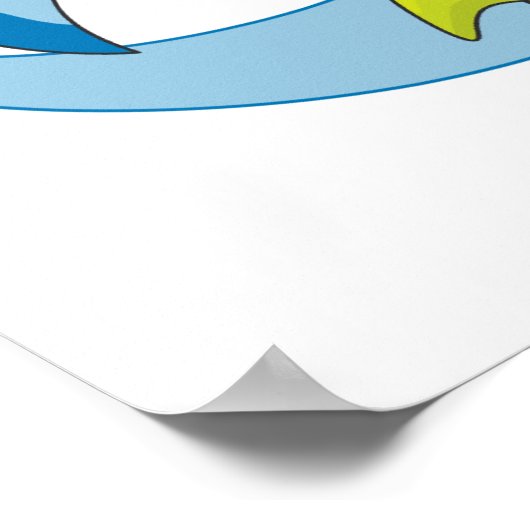 Wave Rider T shirten en Gifts Poster (Hoek)