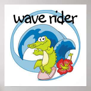 Wave Rider T shirten en Gifts Poster