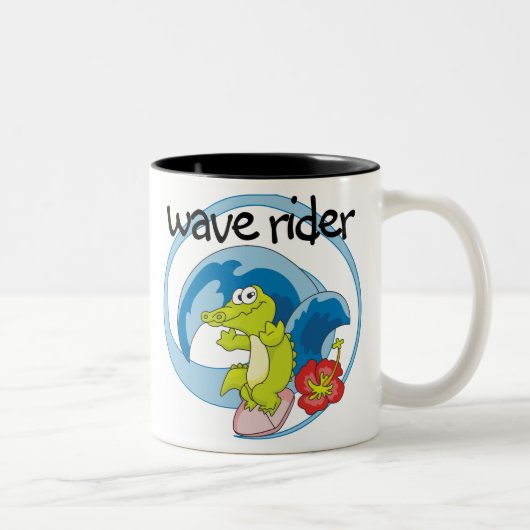 Wave Rider Tweekleurige Koffiemok (Rechts)