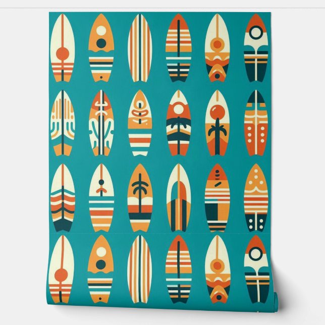 Wave Riders Behang (Afrollen)