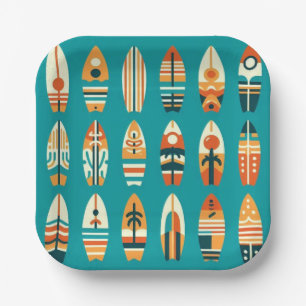 Wave Riders Papieren Bordje