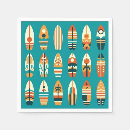 Wave Riders Servet (Voorkant)