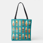 Wave Riders Tote Bag (Achterkant)