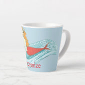 Wave-Riding Mermaid Thunder_Cove Latte Mok (Rechterhoek)