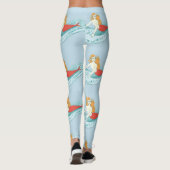 Wave-Riding Mermaid Thunder_Cove Leggings (Achterkant)
