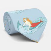 Wave-Riding Mermaid Thunder_Cove Stropdas (Opgerold)