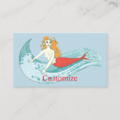 Wave-Riding Mermaid Thunder_Cove Visitekaartje (Voorkant)