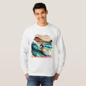 Wave Riding T-shirt (Voorkant volledig)
