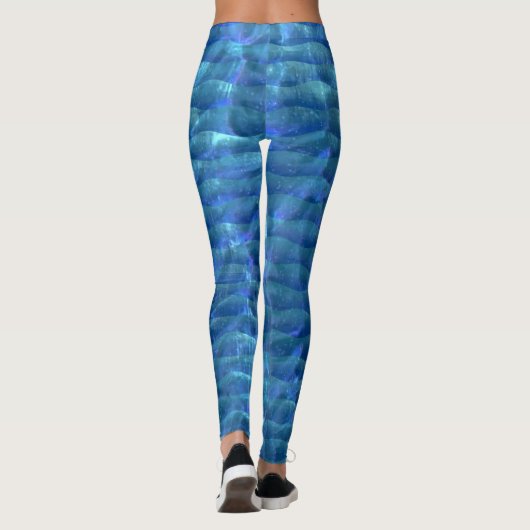 Wave Rows Aquatic Leggings (Achterkant)