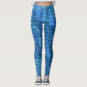 Wave Rows Aquatic Leggings (Voorkant)