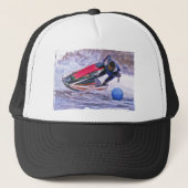 Wave Runner rond de boei Trucker Pet (Voorkant)