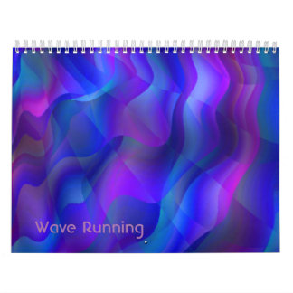 Wave Running Cool Abstracte kunst Kalender