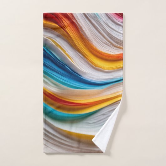 Wave Splash Badhanddoek Set Bad Handdoek (Handdoek)