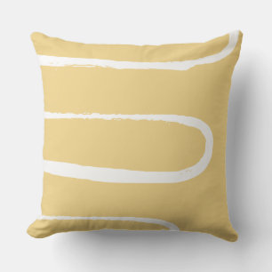Wave Sunshine Yellow Kussen