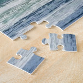 Wave Surfer Surfing Sports Blue Ocean Legpuzzel (Zijkant)