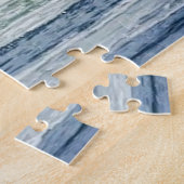 Wave Surfer Surfing Sports Blue Ocean Legpuzzel (Zijkant)