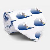 Wave Surfing Stropdas (Opgerold)