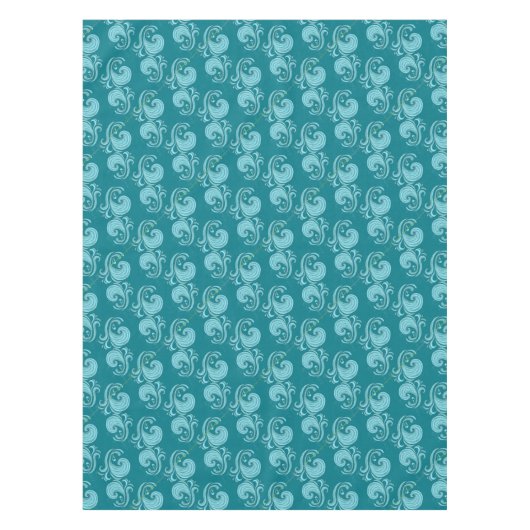 Wave Swirls Tafelkleed (Voorkant)