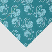 Wave Swirls Tissuepapier (Detail)