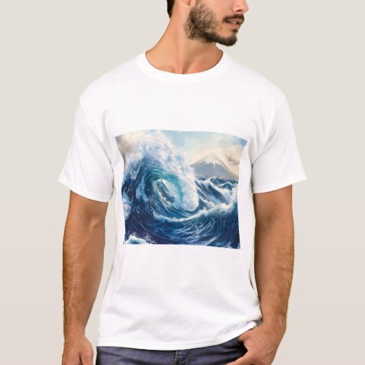Wave T-shirt (Voorkant)