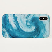 Wave - Telefoondraagtas Case-Mate iPhone Case (Achterkant (horizontaal))