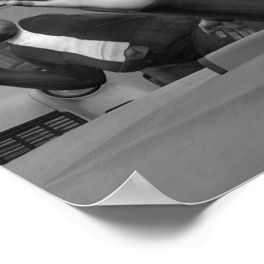 Wave to the Camera - Small Poster (Hoek)