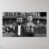 Wave to the Camera - Small Poster (Voorkant)