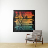 WAVE VAN KANAGAWA  STIJL WANDKLEED (In Situ (horizontaal))