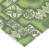 Wave Warrior Hawaiian Primitive Tapa Korte Tafelloper (Hoek)