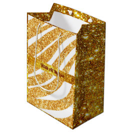 Wave Zee Gold Glitter Boho Popular Collectie Medium Cadeauzakje