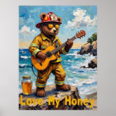 Wavefront Ballad: Beer van het Zee Poster (Voorkant)