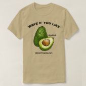 WaveIfYoulike Avocado Classic TShirt (Design voorkant)