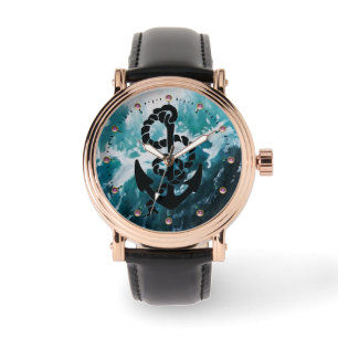 WAVEN VOOR ZEE, ANCHOR EN ROPE HORLOGE