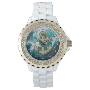 WAVEN VOOR ZEE, ANCHOR EN ROPE HORLOGE