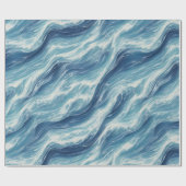 Wavepatroon opnieuw instellen cadeaupapier (Vlak)